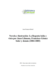 Novela e ilustración: La Regenta leída y vista por Juan Llimona