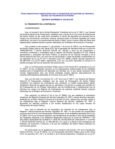 decreto supremo n° 243-2012-ef