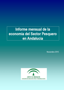 Informe Economía Pesquera. Noviembre 2015