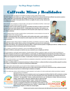 CalFresh - San Diego Hunger Coalition