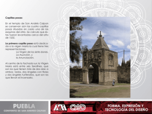 Capillas posas: En el templo de San Andrés Calpan se conservan