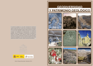 geodiversidad y patrimonio geológico