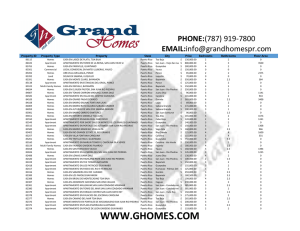 Propiedades Grand Homes - Grand Homes Real Estate