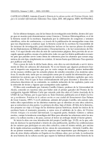 CASTILLO GÓMEZ, Antonio (Coord.): Historia de la cultura escrita