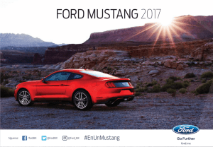 FORD MUSTANG 2017