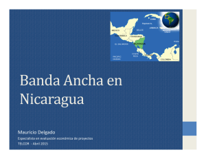 Banda Ancha en Nicaragua