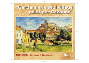 Cézanne à Gardanne - Ville de Gardanne