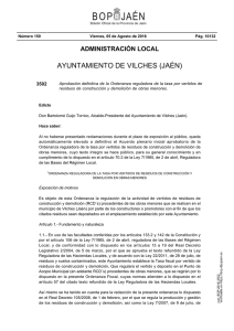AYUNTAMIENTO DE VILCHES (JAÉN)