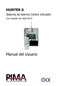 Manual del Usuario - PIMA Electronic Systems