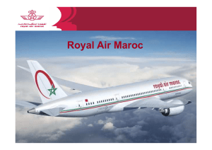Royal Air Maroc - Cámara Brasil España