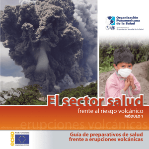 El sector salud frente al riesgo volcánico