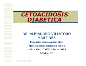 CETOACIDOSIS DIABETICA