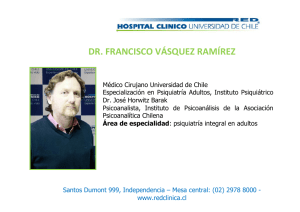 DR. FRANCISCO VÁSQUEZ RAMÍREZ