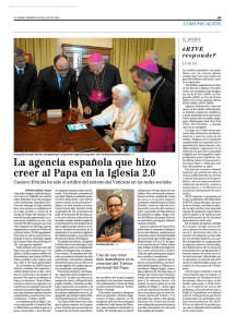 La agencia española que hizo creer al Papa en la Iglesia 2.0