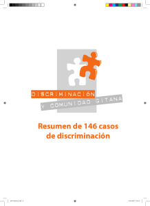 Resumen de 146 casos de discriminación