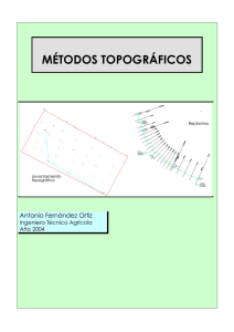 métodos topográficos
