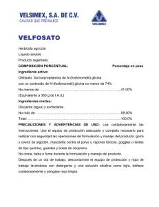 Velfosato - Velsimex