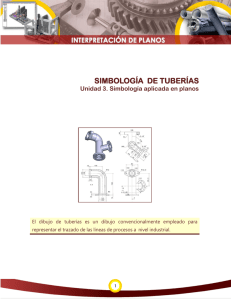 SIMBOLOGÍA DE TUBERÍAS