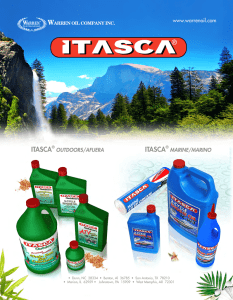 itasca® itasca - Warren Oil Company, Inc.