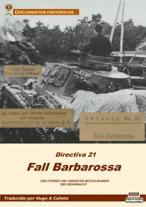 Fall Barbarossa - Grupo de Estudios de Historia Militar