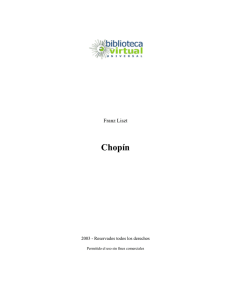 Chopín - Biblioteca Virtual Universal