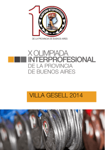 REVISTA Interprofesional 2014 RESULTADOS FINALES