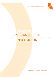 express shipper instalación