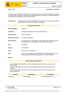Orden 160520. Boletín Oficial de la Junta de Andalucía número 98