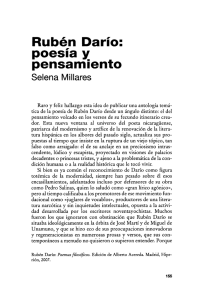 Rubén Darío: poesía y pensamiento - Biblioteca Virtual Miguel de