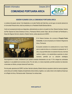 Boletín CPA Nº 2014/01 - Comunidad Portuaria Arica