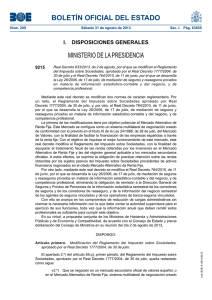 Real Decreto 633/2013, de 2 de agosto