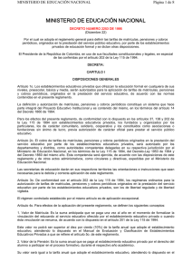 Decreto 2253 de 1995 - Ministerio de Educación