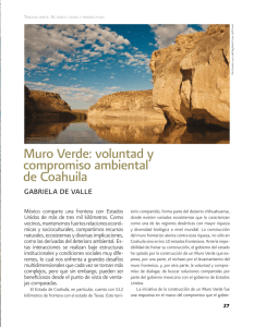 muro verde: voluntad y compromiso ambiental de coahuila