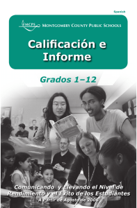 Calificación e Informe - Montgomery County Public Schools