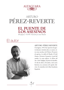Dossier de prensa - Arturo Pérez