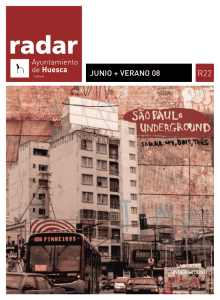 Radar, junio 2008 - Ayuntamiento de Huesca