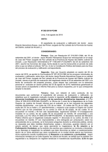 Resolución Nº 282-2010-PCNM Henostroza Duque
