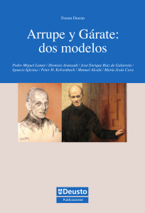 Arrupe y Gárate: dos modelos - Publicaciones Universidad de Deusto