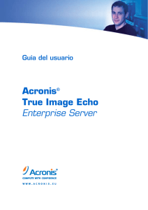 Acronis True Image Echo Enterprise Server