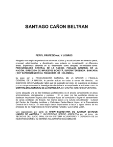 santiago cañon beltrán - Presidencia de la República