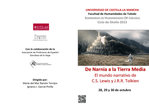De Narnia a la Tierra Media - Facultad de Humanidades de Toledo