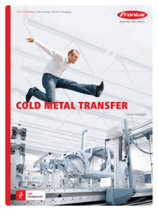 cold metal transfer