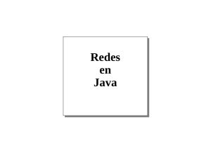 Redes en Java