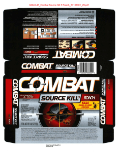 Combat Source Kill Roach12 ct