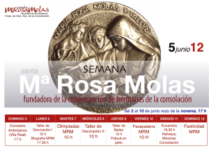 Semana Mª Rosa Molas 2016.pages