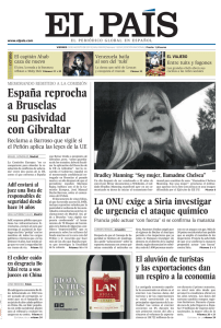 España reprocha a Bruselas su pasividad con Gibraltar