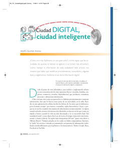 Ciudad digital, ciudad inteligente - Revista Ciencia