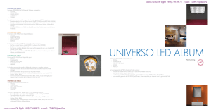 universo led album