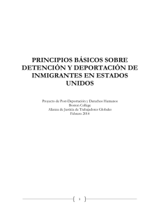 principios básicos sobre detención y deportación