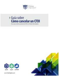 Guía sobre Cómo cancelar un CFDI